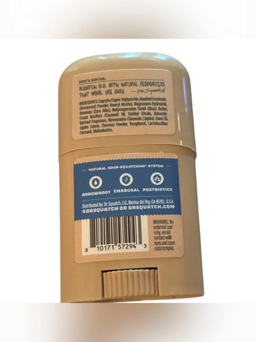 Dr. Squatch | Travel Bundle Fresh Falls | Soap & Deodorant Men’s On The Go